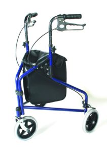 Days 3 Wheel Walker with Loop Lockable Brakes