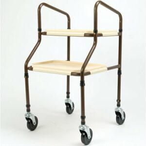 Days Flat Packed Height Adjustable Plastic Shelf Trolley