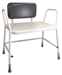 Aidapt Portland Bariatric Padded Back Shower Stool