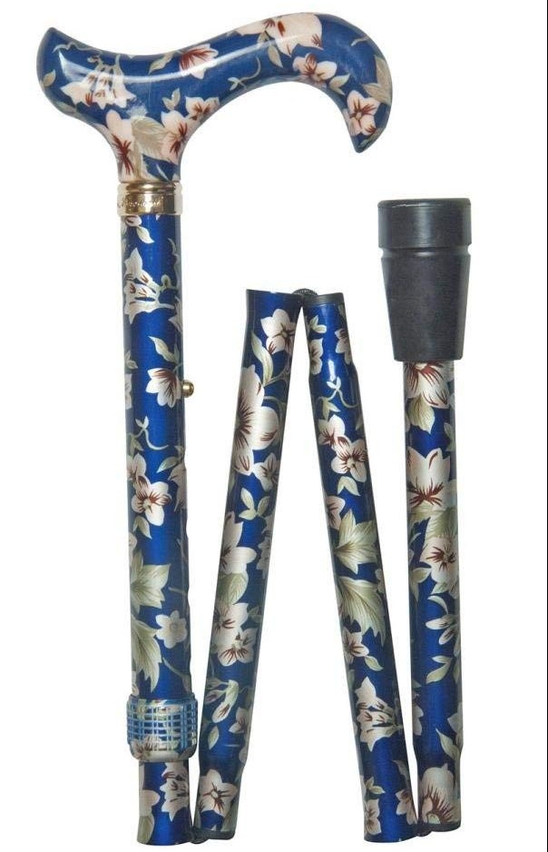 Fashionable Height Adjustable Ladies Folding Walking Stick