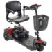drive scout 3 wheel folding electric mobility scooter