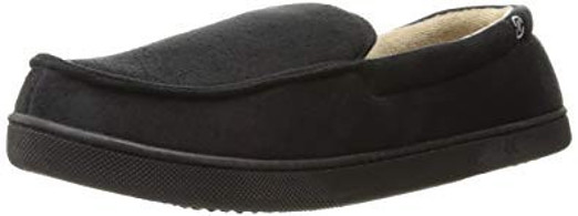 isotoner Men’s Microsuede Moccasin Slippers