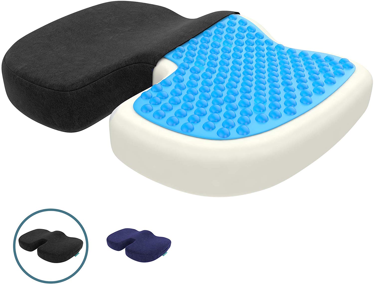 comfort gel toilet seat cushion