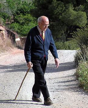 How many steps should a 70 year old walk in a day ?